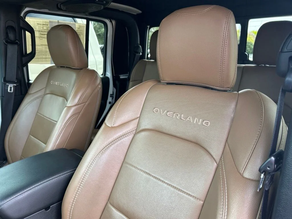 Used 2022 Bright White Clearcoat Jeep Overland image 19