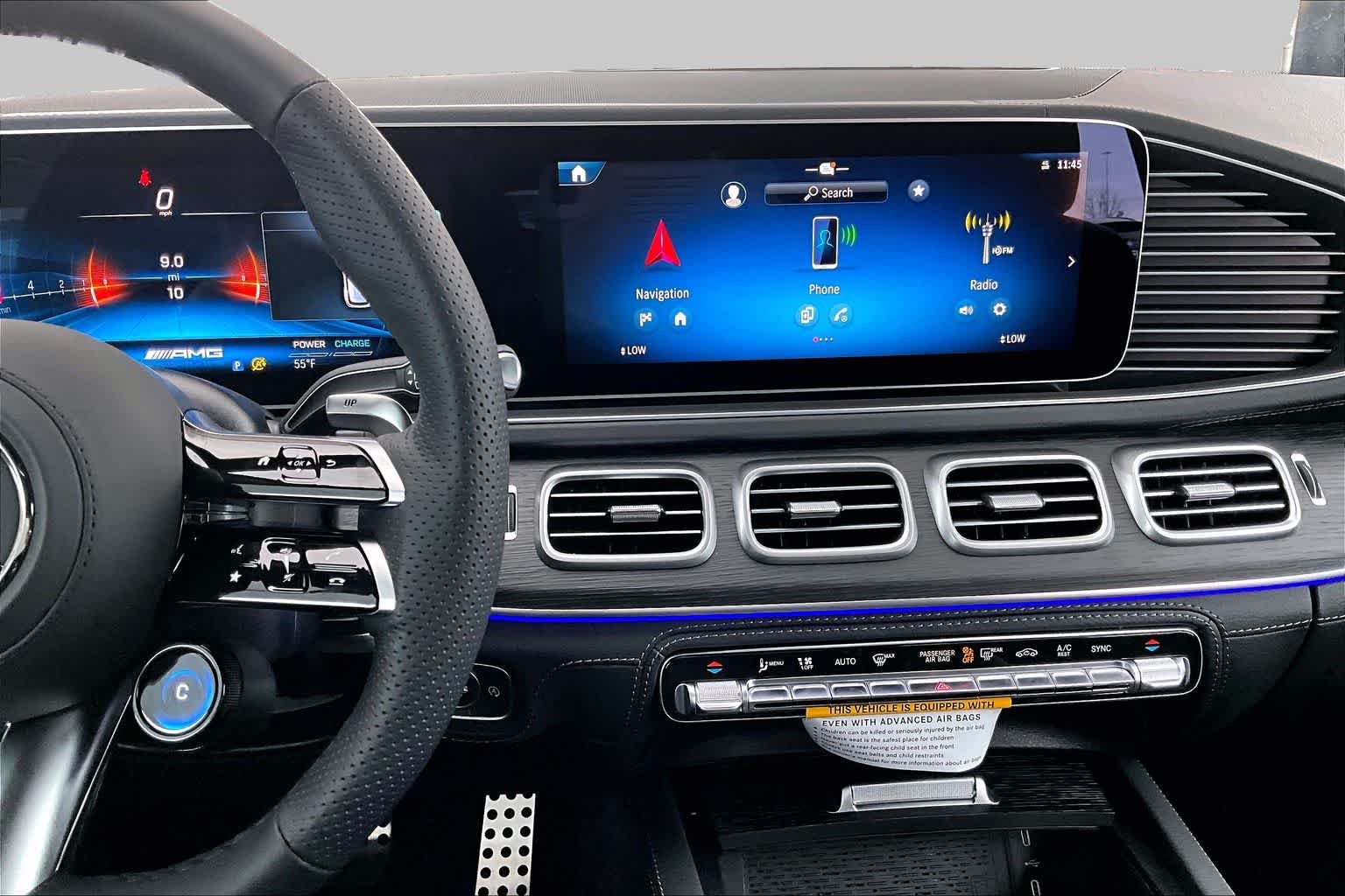 New 2026 Obsidian Black Metallic Mercedes-Benz AMG® GLE 53 4MATIC+ SUV image 9