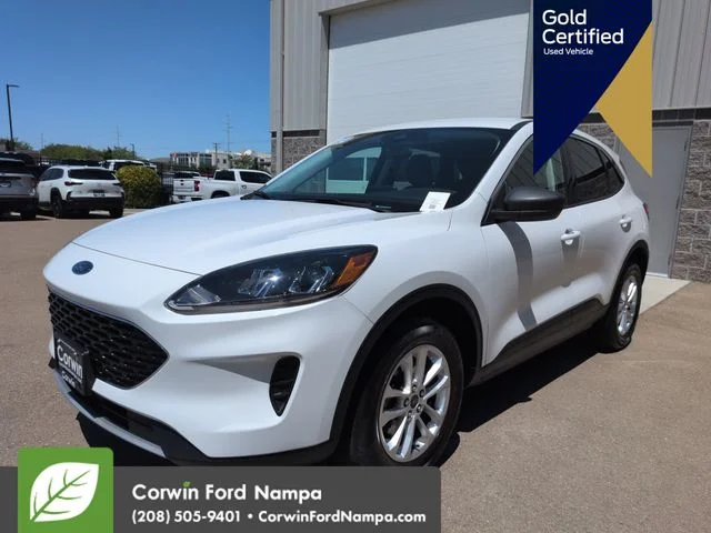 Certified Used 2022 White Ford SE image 9