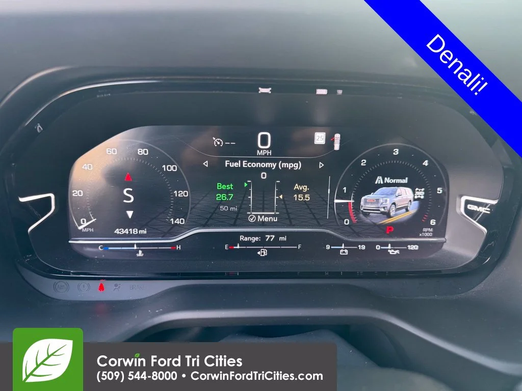 Used 2022 Satin Steel Metallic GMC Denali image 10