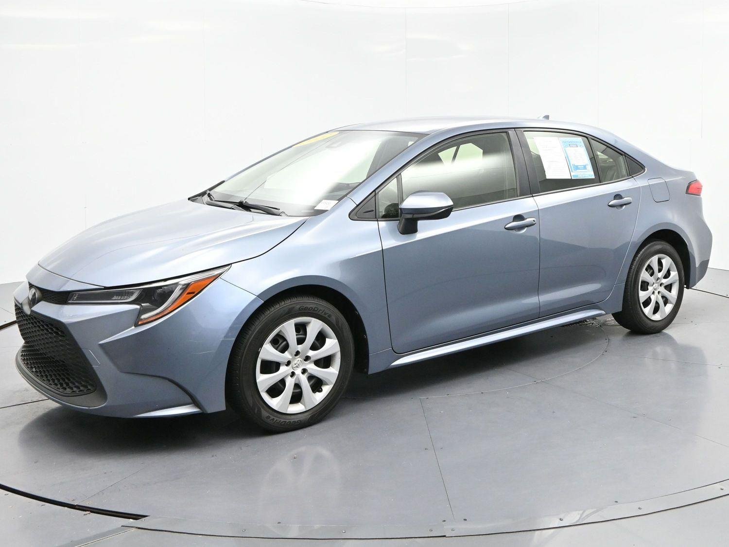 Used 2022 Celestite Gray Metallic Toyota LE image 3