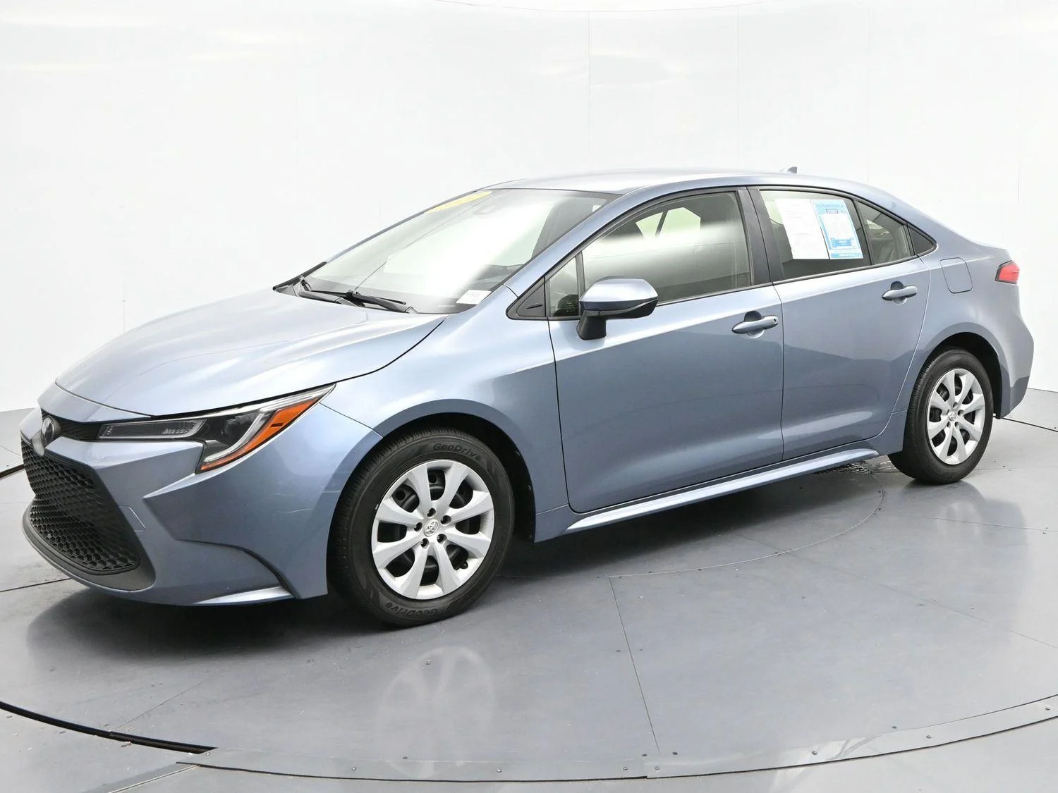Used 2022 Celestite Gray Metallic Toyota LE image 3