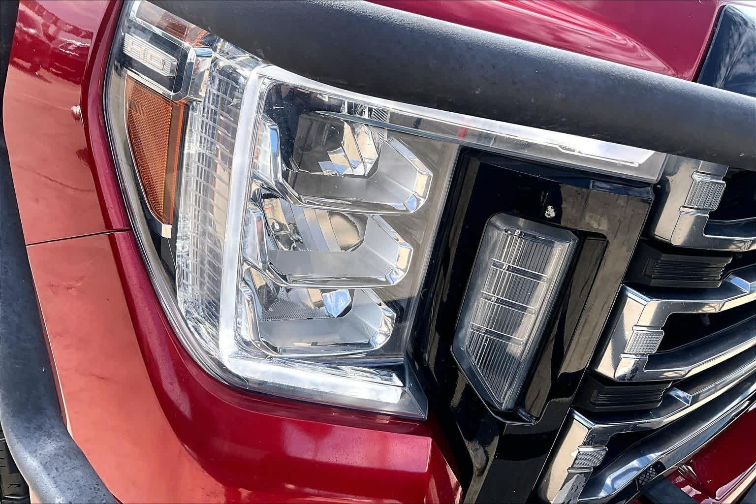 Used 2023 CAYENNE RED TINTCOAT GMC AT4 image 28