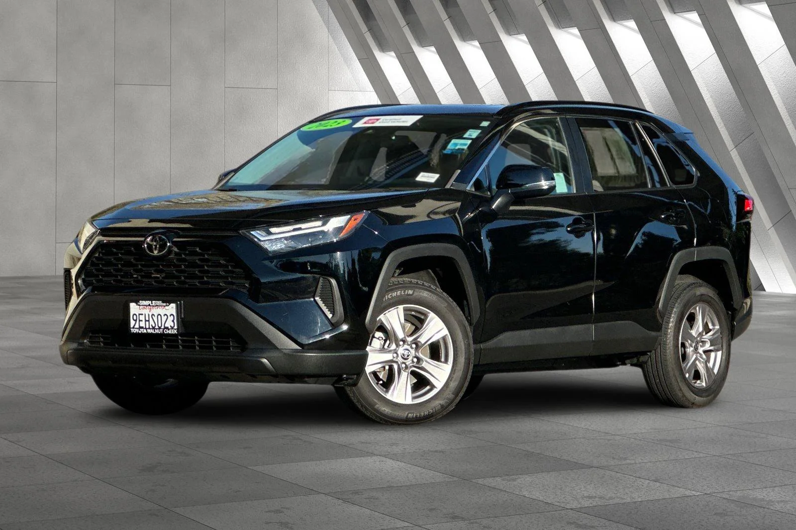 Certified Used 2023 Black Toyota XLE image 2
