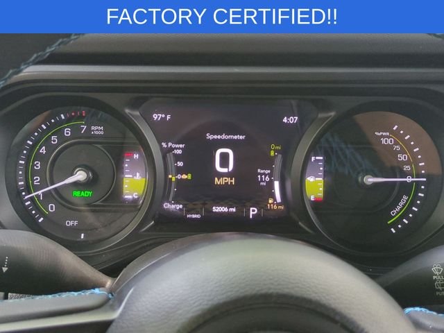 Used 2024 Silver Jeep Rubicon 4xe image 19