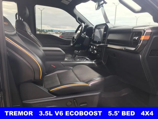 Used 2022 Blue Ford Tremor image 21