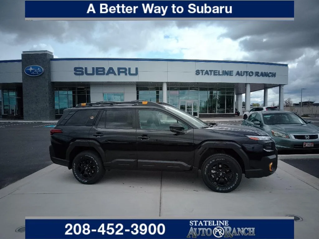 New 2026 CRYSTAL BLACK SILICA Subaru Wilderness image 1