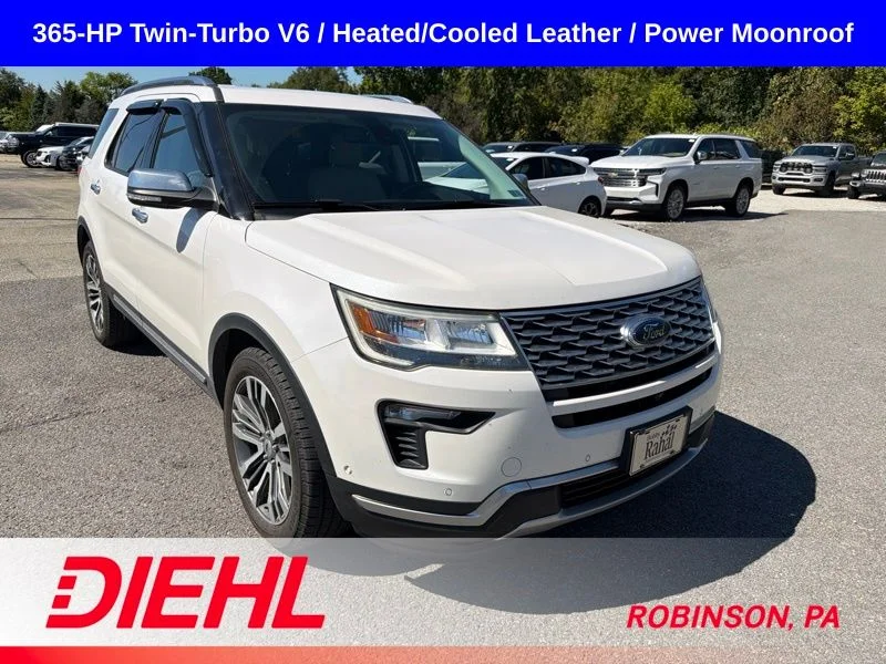 Used 2018 White Ford Platinum image 4