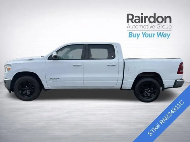 Used 2024 Bright White Clearcoat Ram Laramie image 4