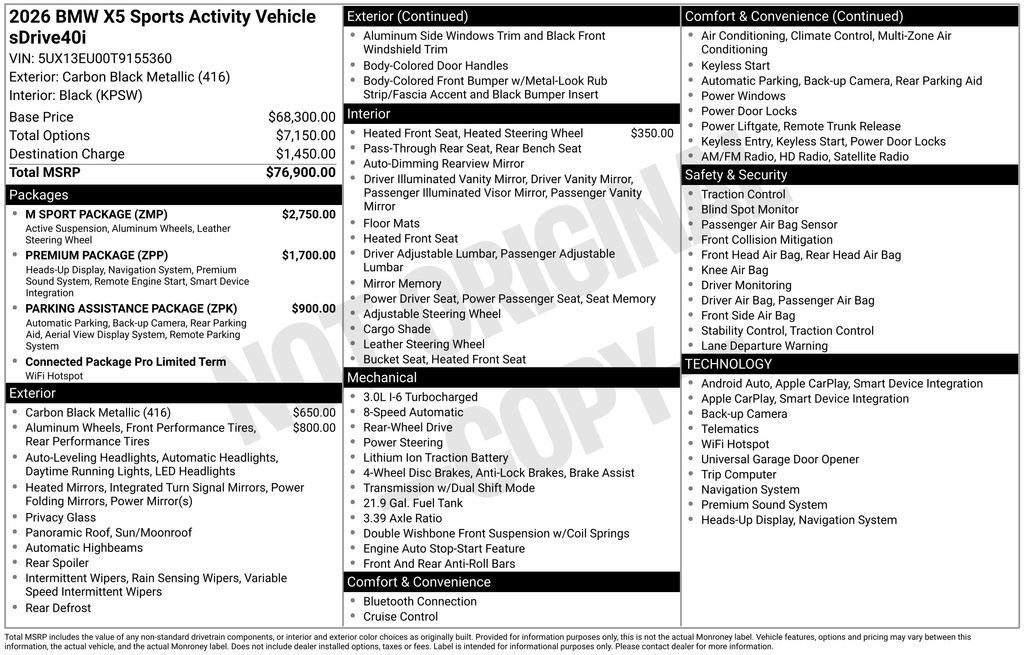 2026 BMW X5 40i - Photo 30