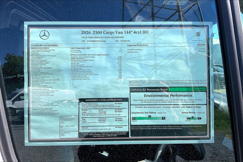 New 2026 Arctic White Mercedes-Benz Cargo 144 WB image 12
