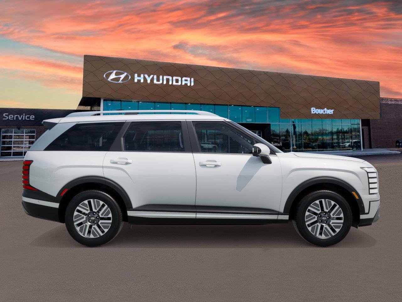 New 2027 Creamy White Pearl Hyundai SEL Premium image 7