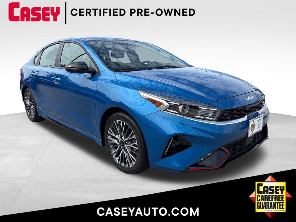 Certified Used 2023 Blue Kia GT-Line image 1