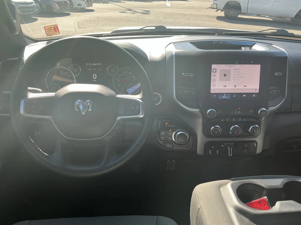 Used 2024 Bright White Clearcoat Ram Big Horn image 9