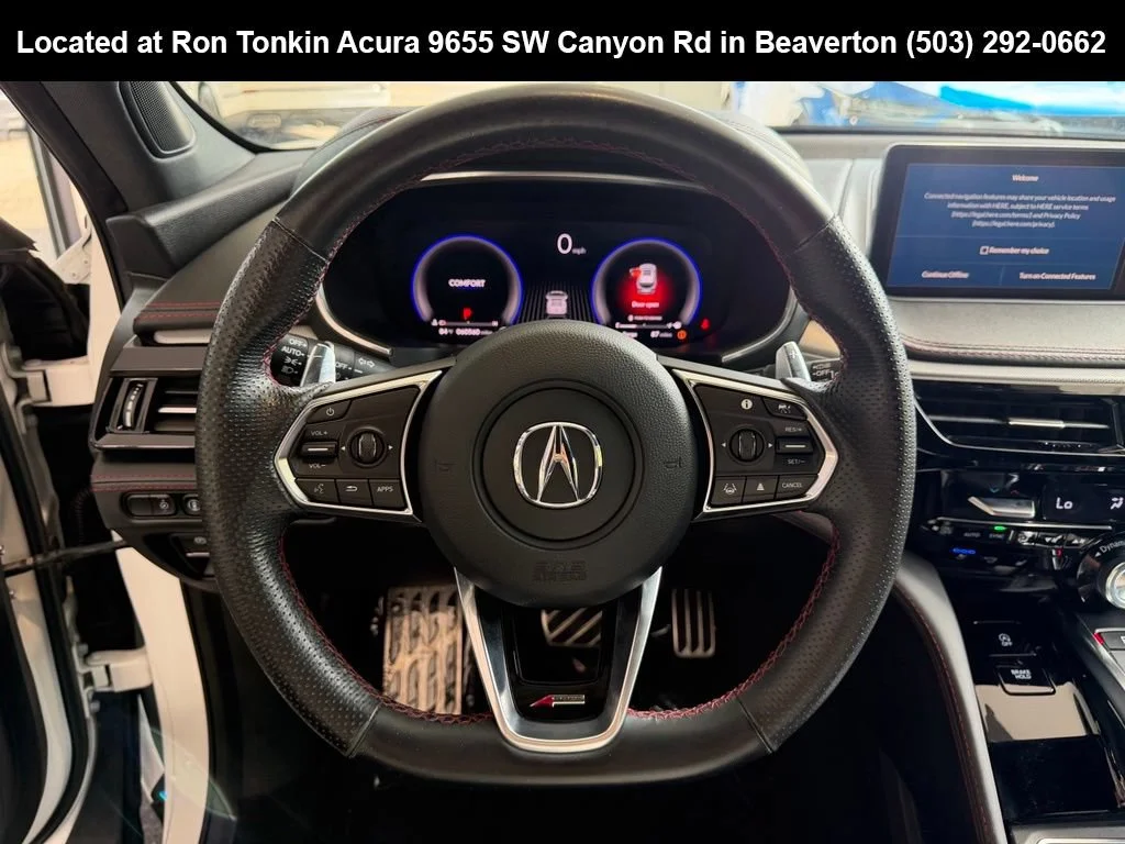Used 2022 Platinum White Pearl Acura SH-AWD A-SPEC image 50