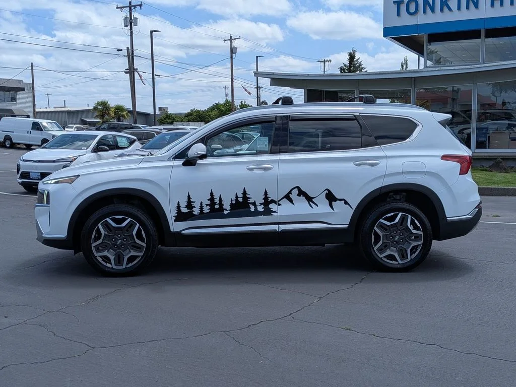 Used 2022 Quartz White Hyundai Limited image 3