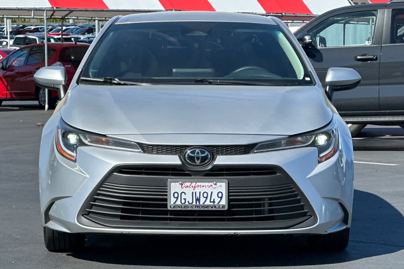 Used 2023 Classic Silver Metallic Toyota LE image 10