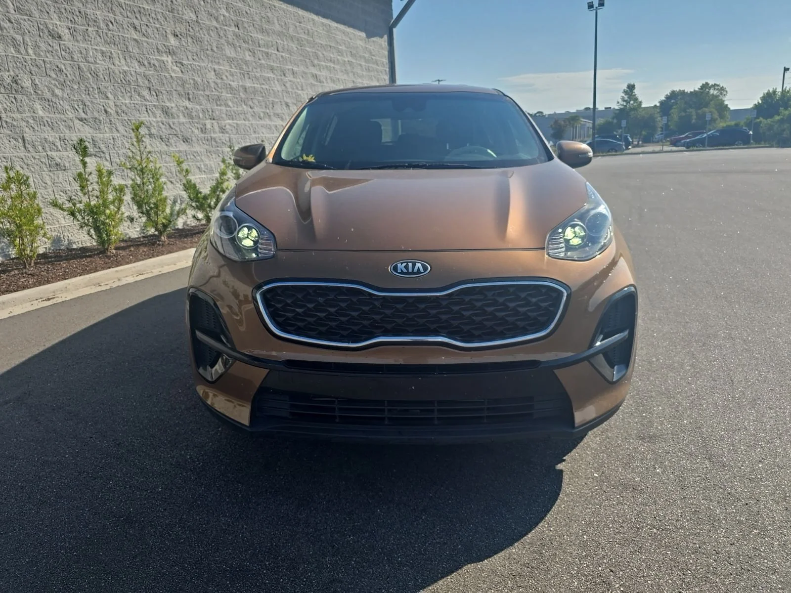 Used 2021 Burnished Copper Kia LX image 2