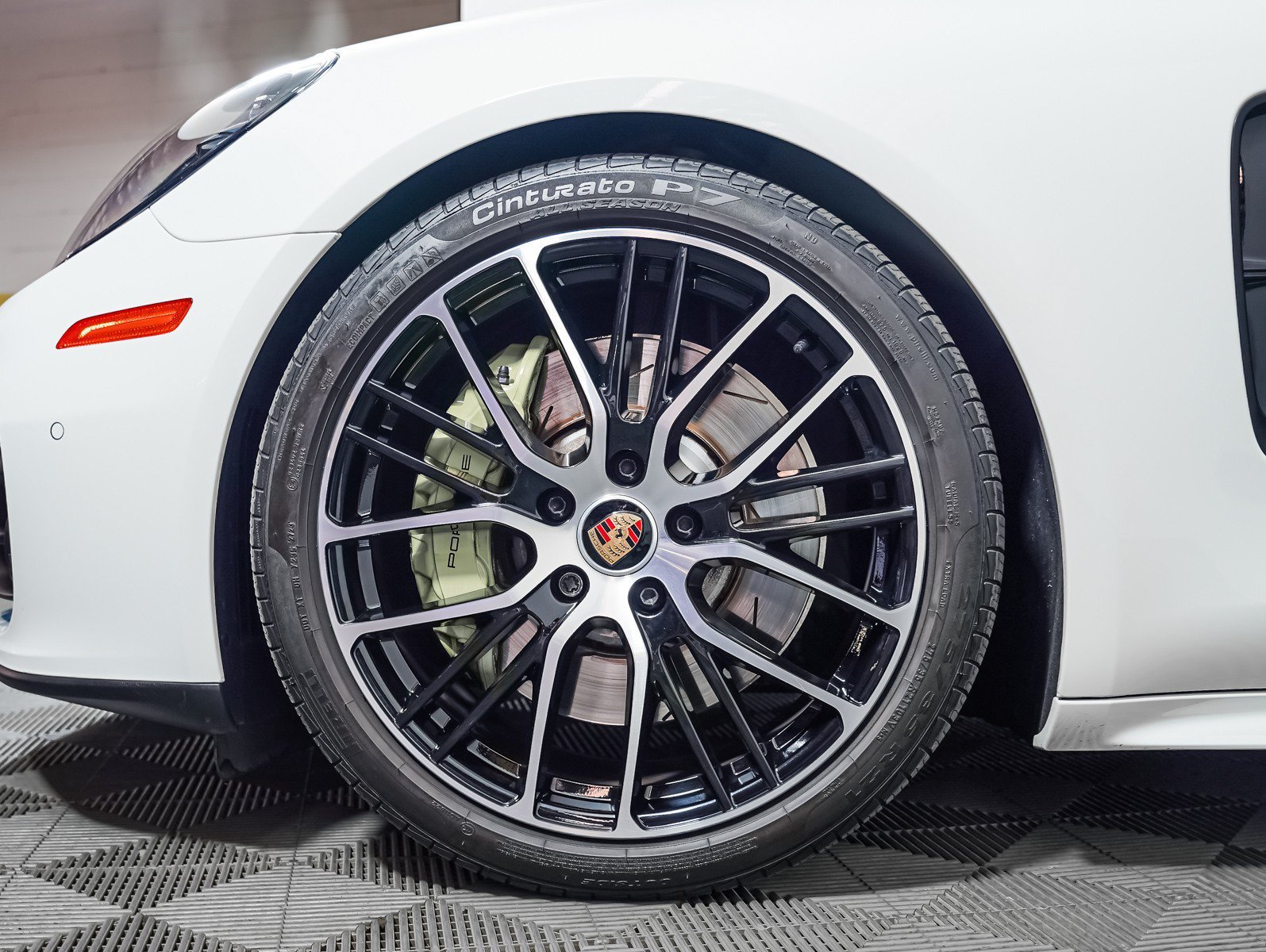 Certified Used 2023 White Porsche 4 E-Hybrid image 14