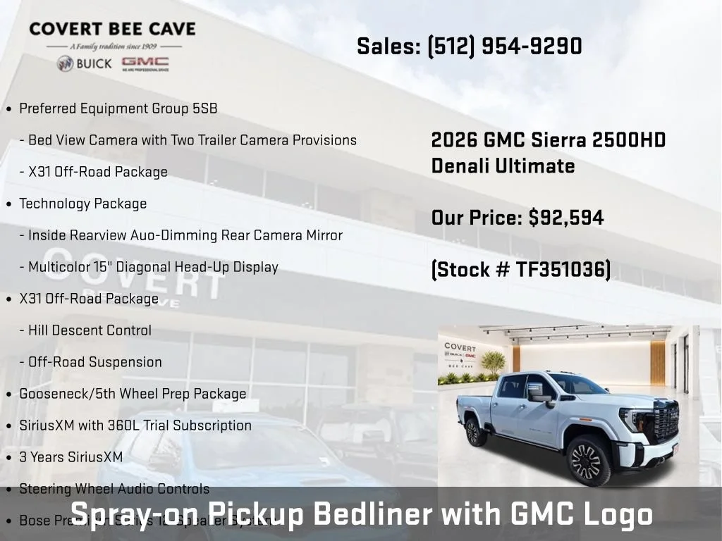 2026 GMC Sierra 2500HD Denali Ultimate - Photo 30