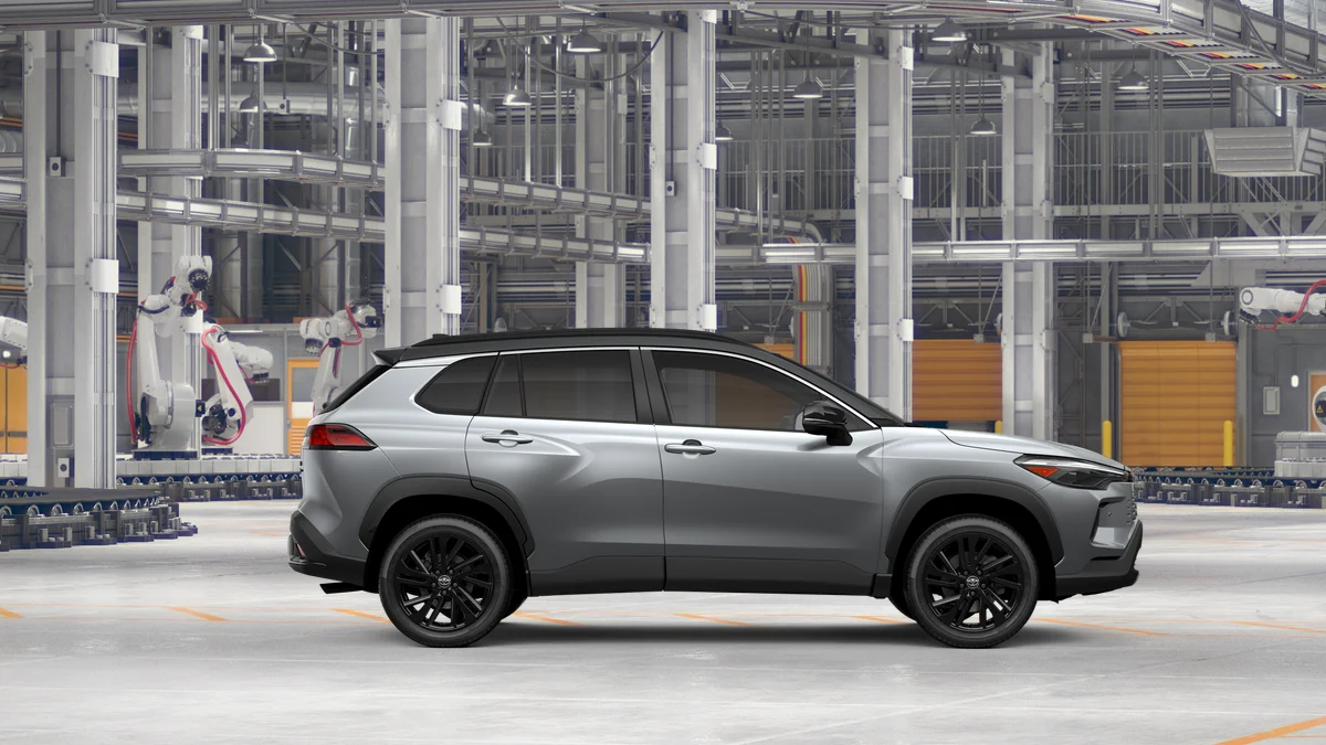 New 2026 Sonic Silver with Jet Black roof Toyota Hybrid XSE image 12
