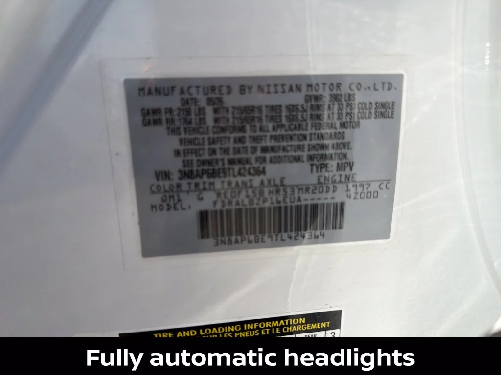 Certified Used 2026 White Nissan S image 34