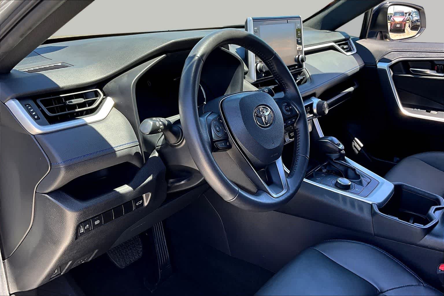 Used 2022 Silver Sky Metallic/Midnight Black Metallic Toyota Hybrid XSE image 16