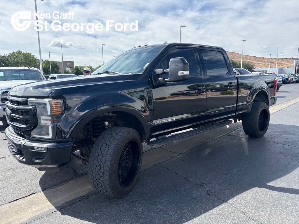 Used 2020 Black Ford LARIAT image 1