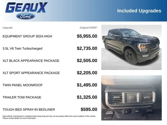 Certified Used 2023 Black Metallic Ford XLT image 5