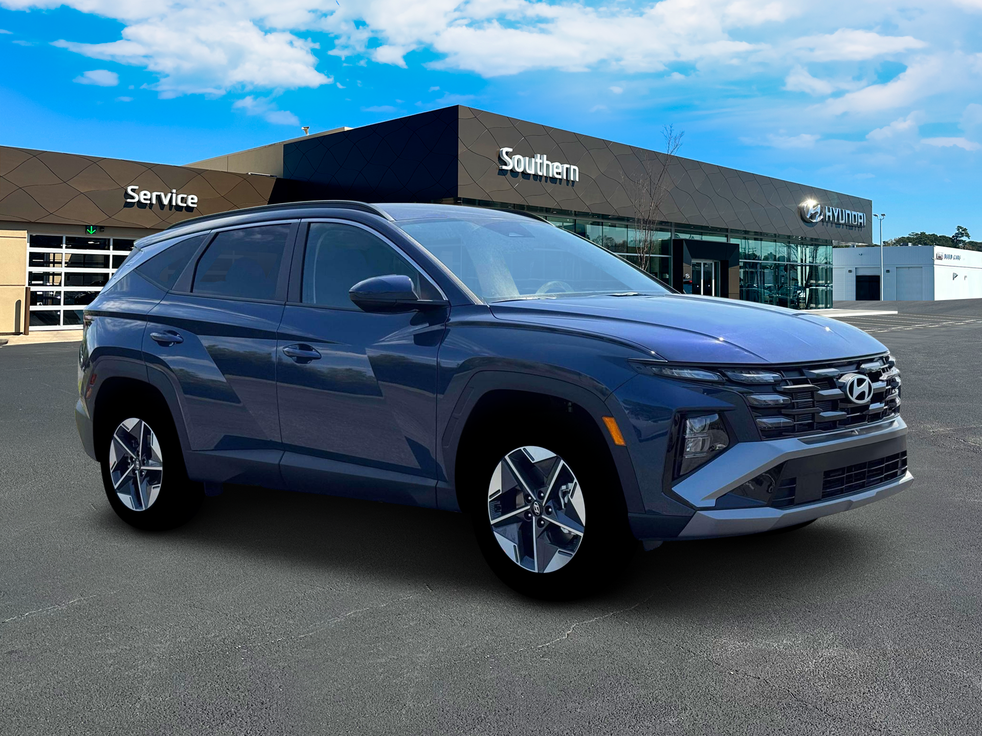 New 2026 Blue Hyundai SEL AWD image 10