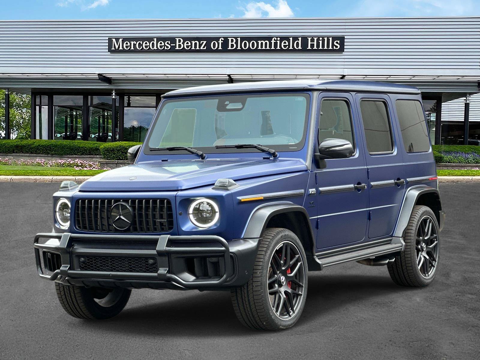 Certified Used 2025 MANUFAKTUR Brilliant Blue Magno Mercedes-Benz AMG® G 63 image 1