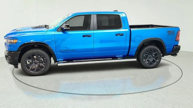 New 2026 Hydro Blue Pearl-Coat Exterior Paint RAM Laramie image 7