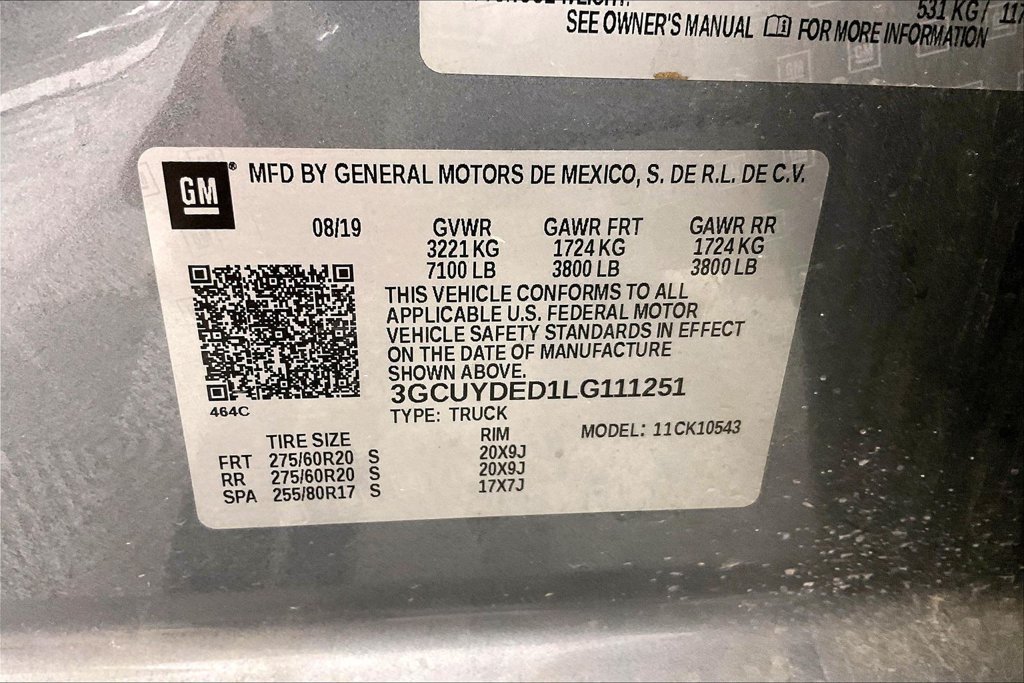 Used 2020 Gray Chevrolet LT image 3
