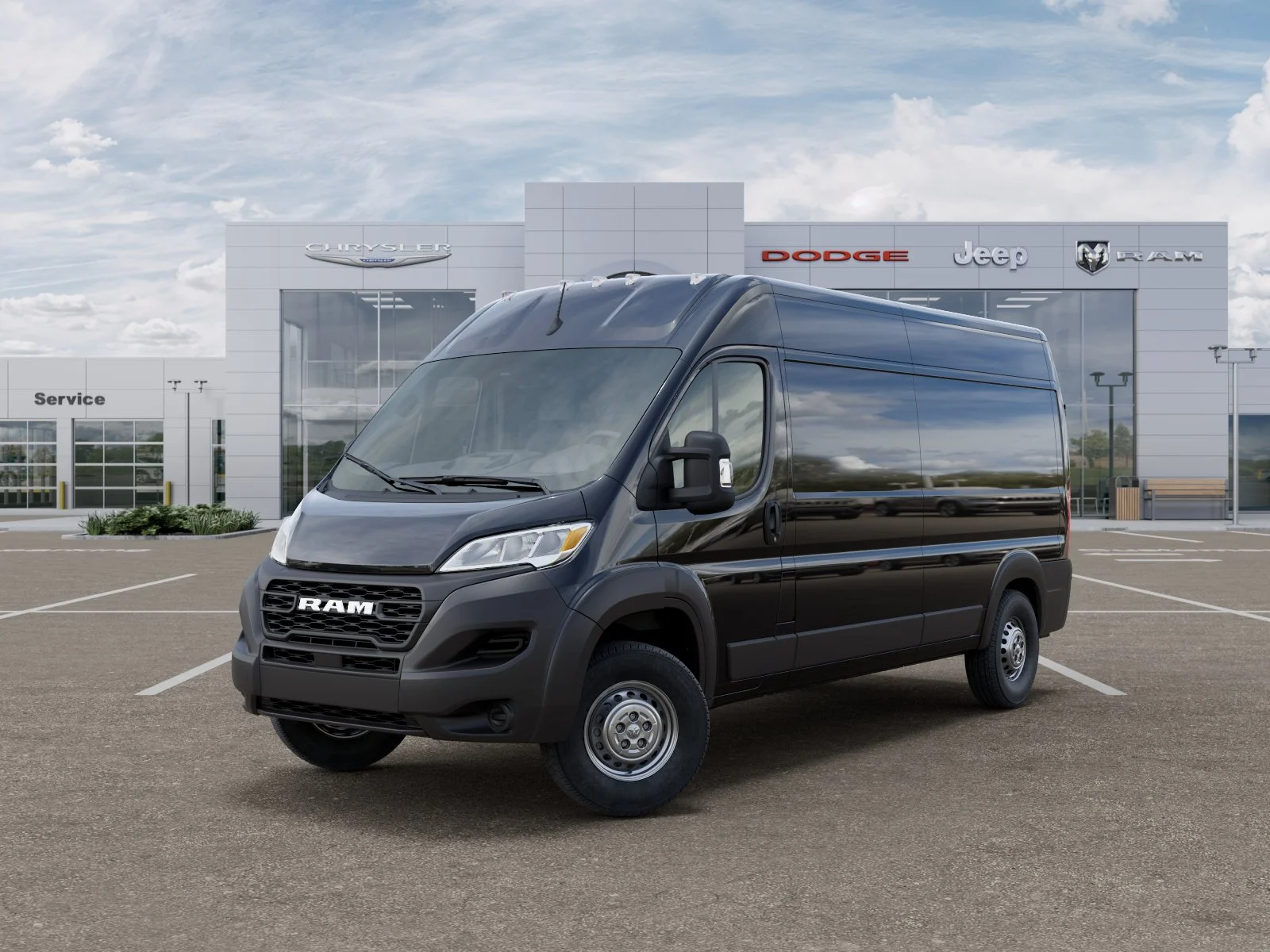 New 2026 Black Clear-Coat Exterior Paint RAM High Roof image 28