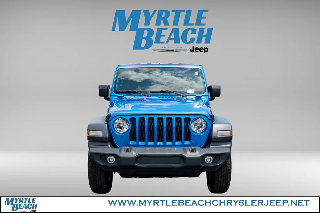 Certified Used 2023 Blue Pearl Jeep Sport S image 9