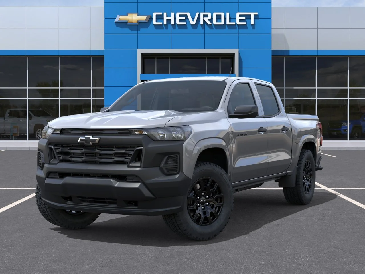 New 2026 Gray Chevrolet Work Truck image 6