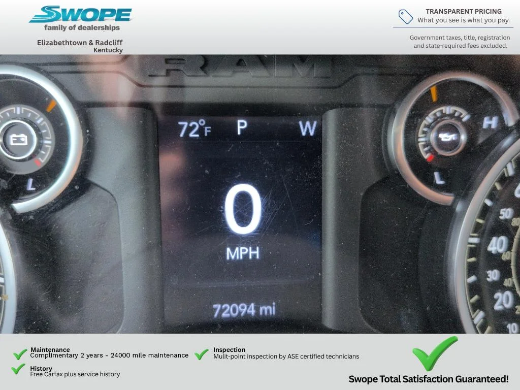 Used 2021 Hydro Blue Pearlcoat Ram Big Horn image 20