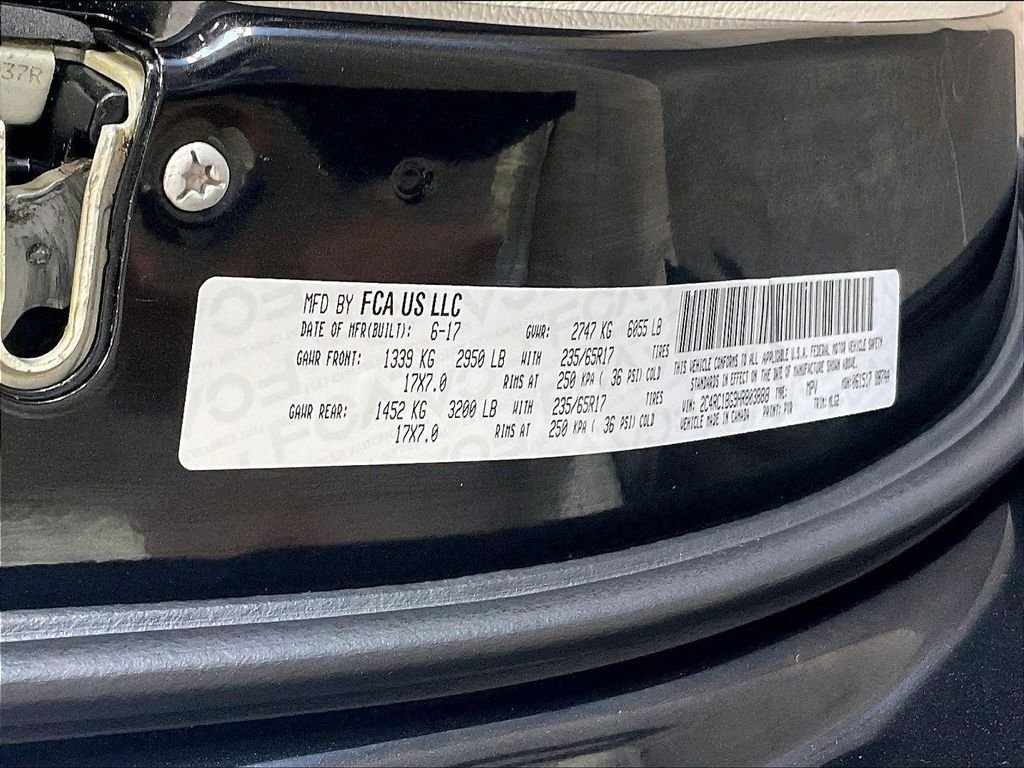 Used 2017 Black Chrysler Touring L image 36