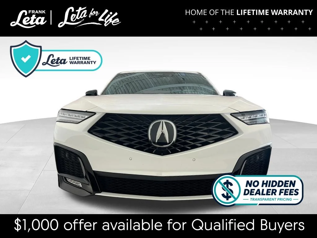 New 2026 Platinum White Pearl Acura A-Spec image 12