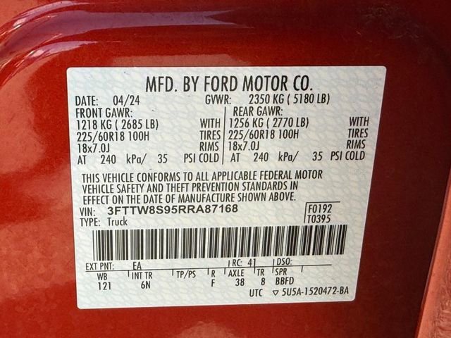 Used 2024 Red Ford Lariat image 27