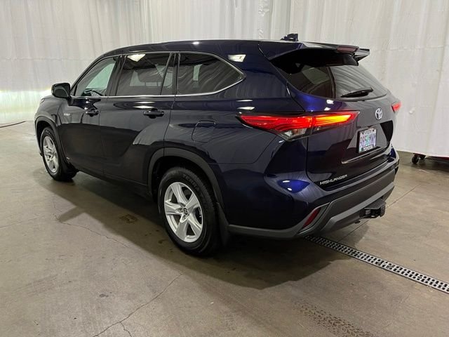 Certified Used 2021 Blue Toyota LE image 5