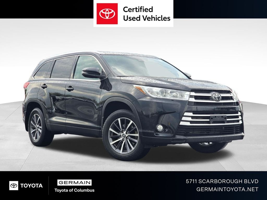 Used 2019 Black Toyota XLE image 1