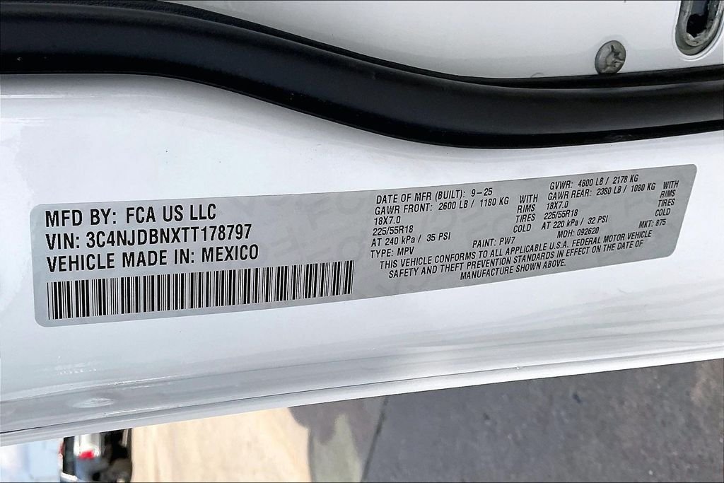 New 2026 Jeep Compass Latitude 4D Sport Utility