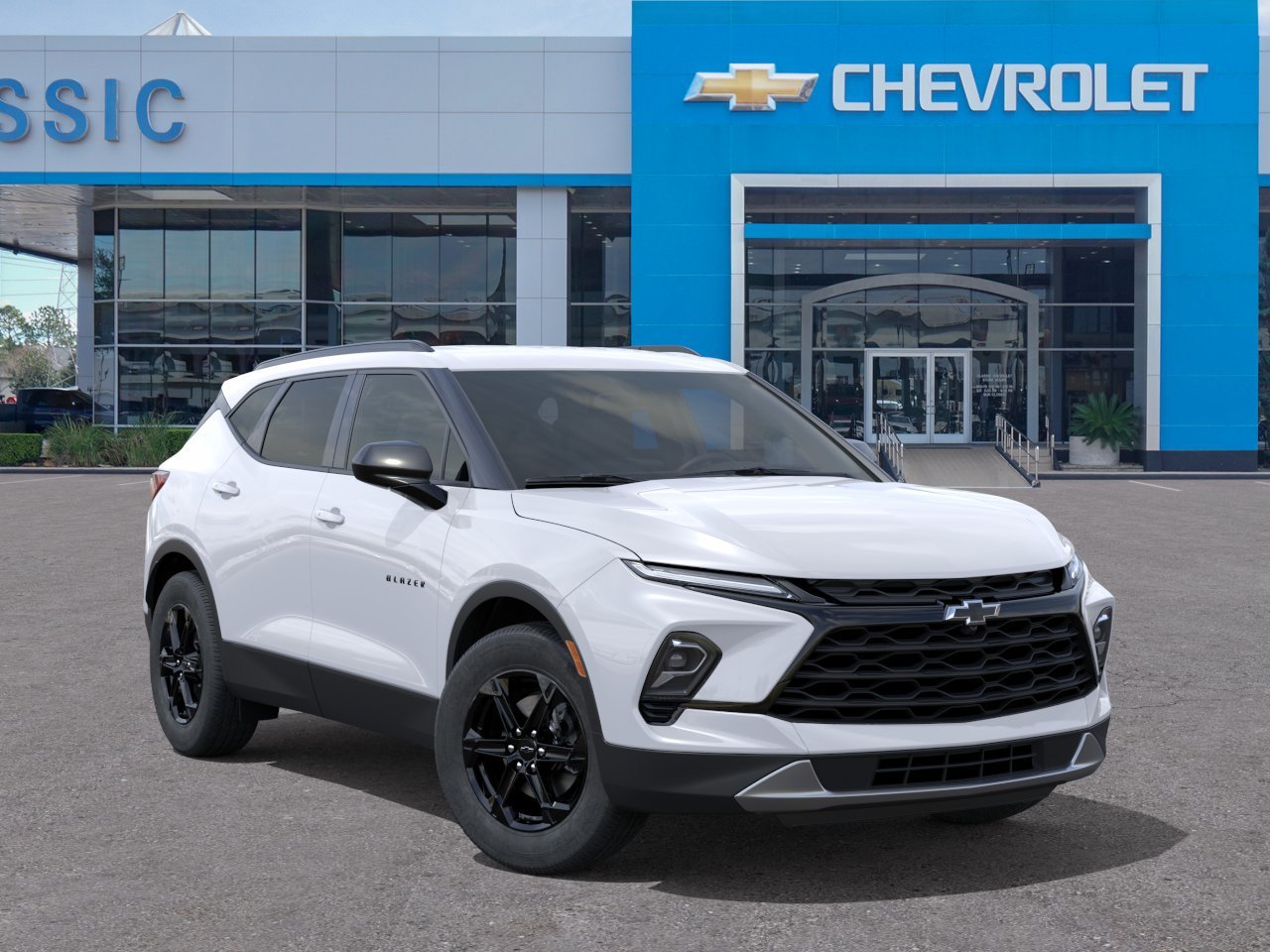 2026 Chevrolet Blazer 2LT White at Classic Elite Chevrolet Sugar Land