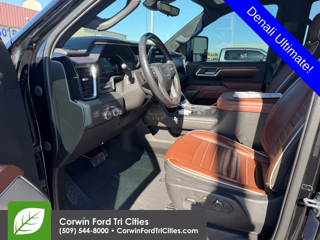Used 2024 Black GMC Denali Ultimate image 2