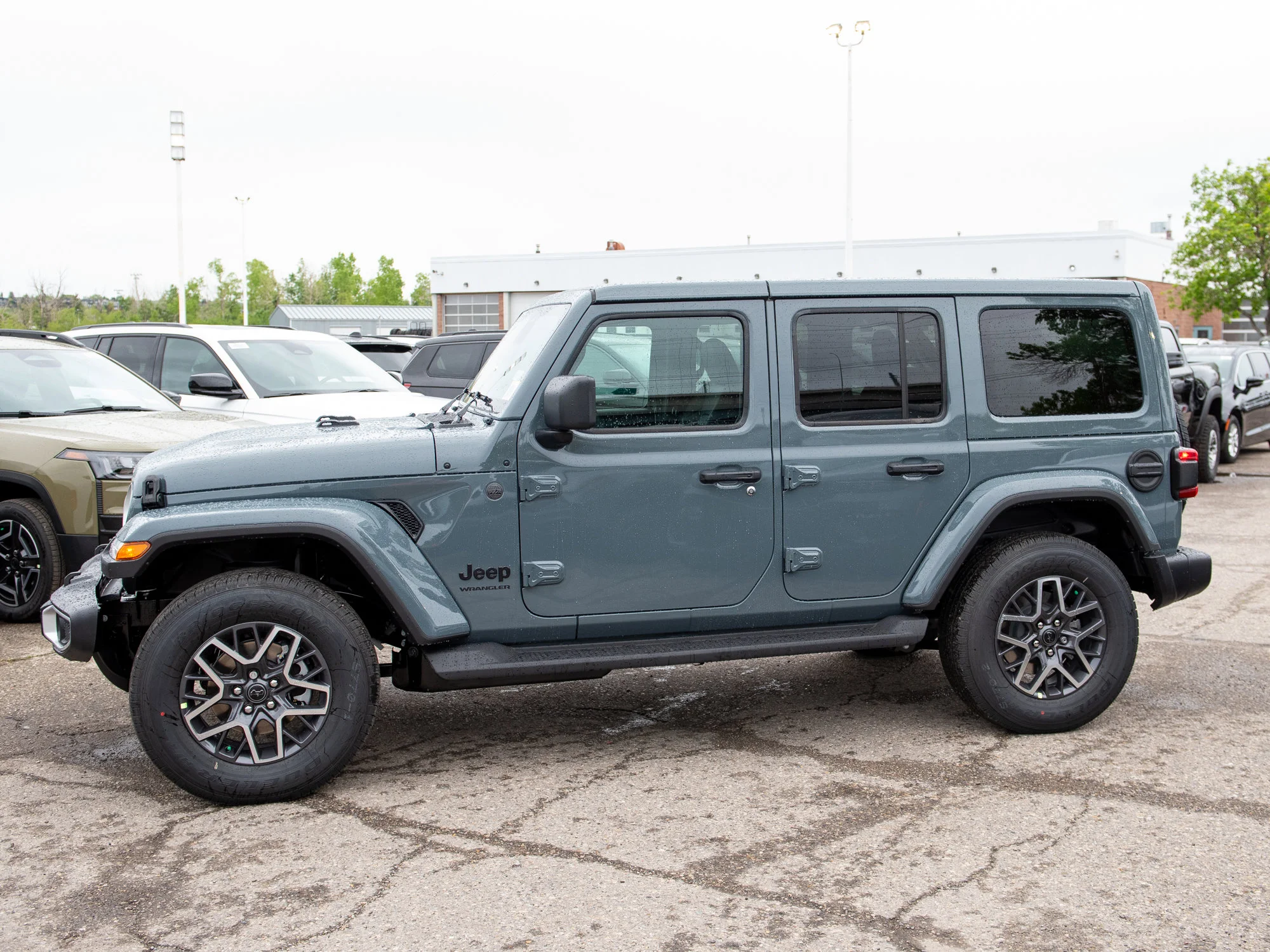 New 2026 Dark blue Jeep Sahara* image 2