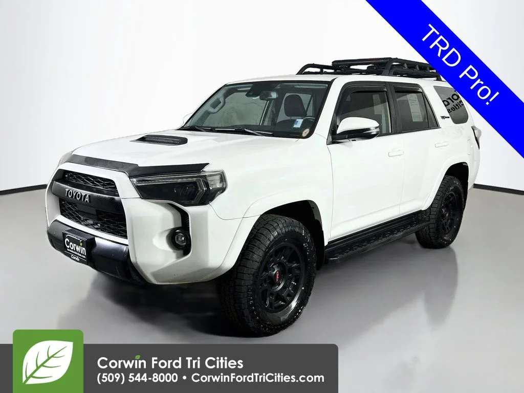 Used 2020 Super White Toyota TRD Pro image 5