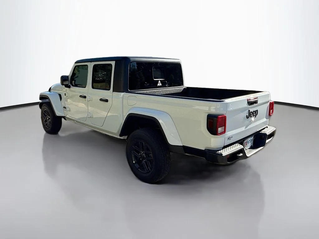 New 2025 Bright White Clearcoat Jeep Sport S image 6