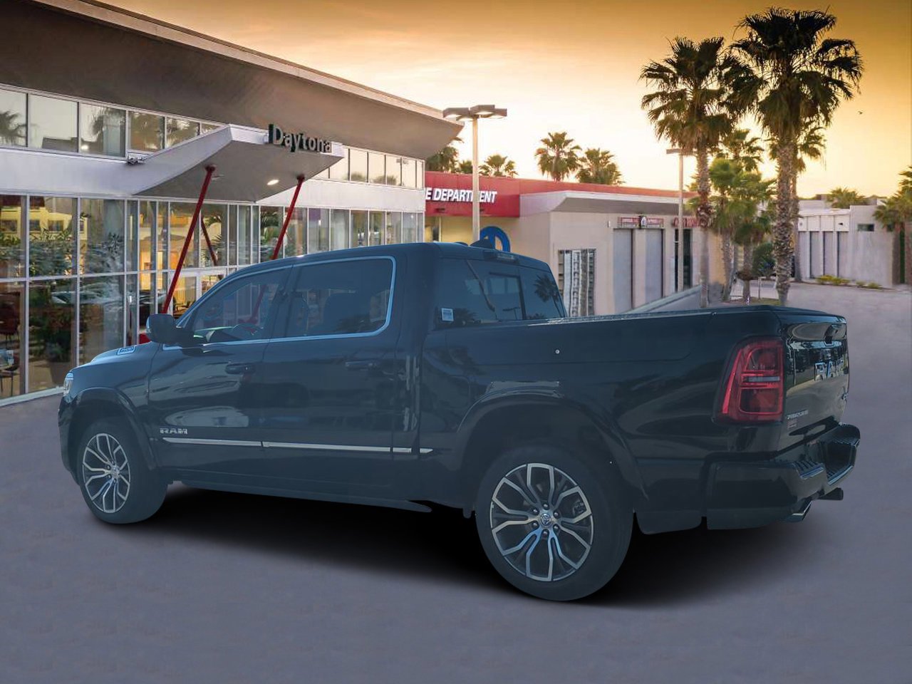 New 2026 Diamond Black Crystal Pearlcoat RAM Tungsten image 5