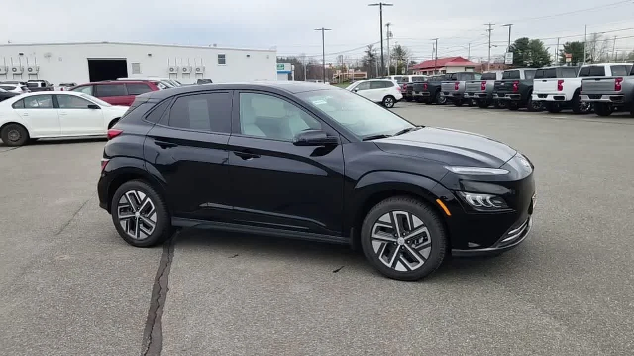 Used 2023 Hyundai Kona EV Limited with VIN KM8K53AG2PU173766 for sale in Oakland, ME